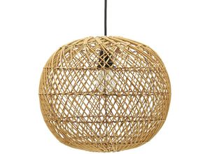 3238920819687 - Aubry Gaspard - Ball-förmiger Lampenschirm aus Rattan