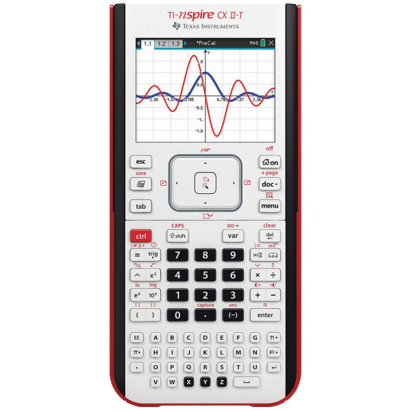 3243480106924 - TI-Nspire CX II-T Grafikrechner schwarz weiss 3243480106924 Texas instruments