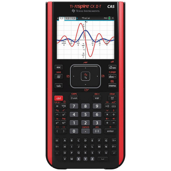 3243480106931 - TI-Nspire CX II-T CAS Grafikrechner schwarz rot 3243480106931 Texas instruments