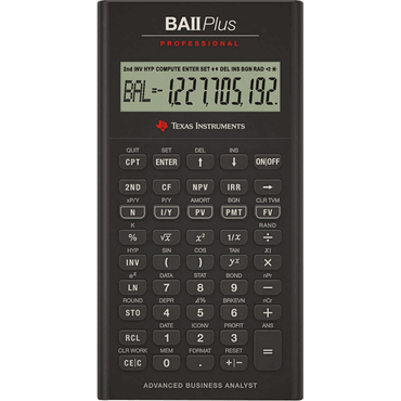 3243480107075 - Finanzrechner TI-BA II PLUS Professional
