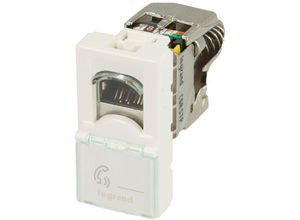 3245060765736 - Rj 45 mosaic 1 Modul komplett abgeschirmt 6A stp