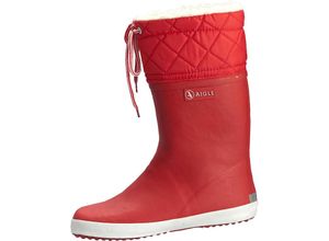 3246570618048 - Giboulee Stiefel rot weiß Gr 24 - rot - Aigle