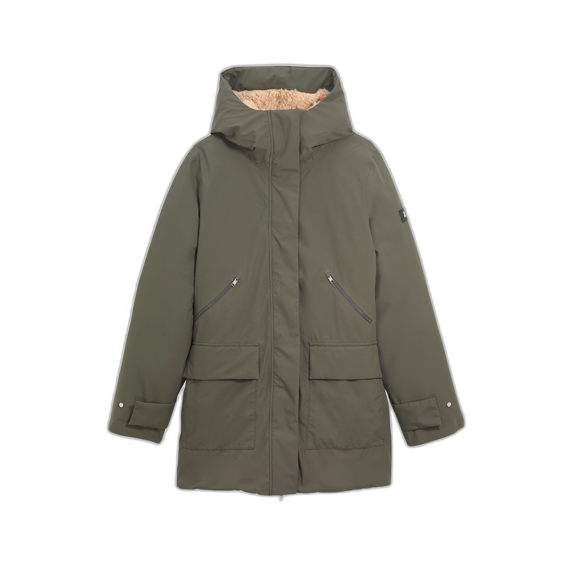 3246579180980 - Damen Parka mit Kapuze hüftlang MTD®