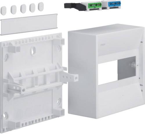 3250612843275 - Hager Miniverteiler gamma 8Modul GD108N IP30 1xPE 1xN