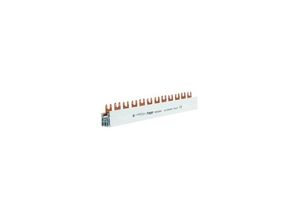 3250613741006 - Phasenschiene 3ph 175mm 210mm 16qmm 80A Gabel isoliert KDN380A - grau - Hager