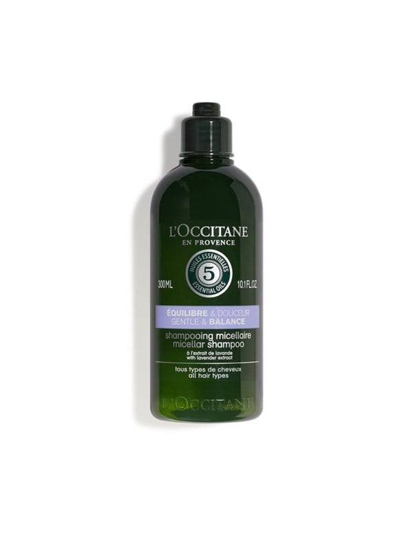 3253581595213 - LOccitane 5 Essential Oils Gentle & Balance Micellar Shampoo 300 ml