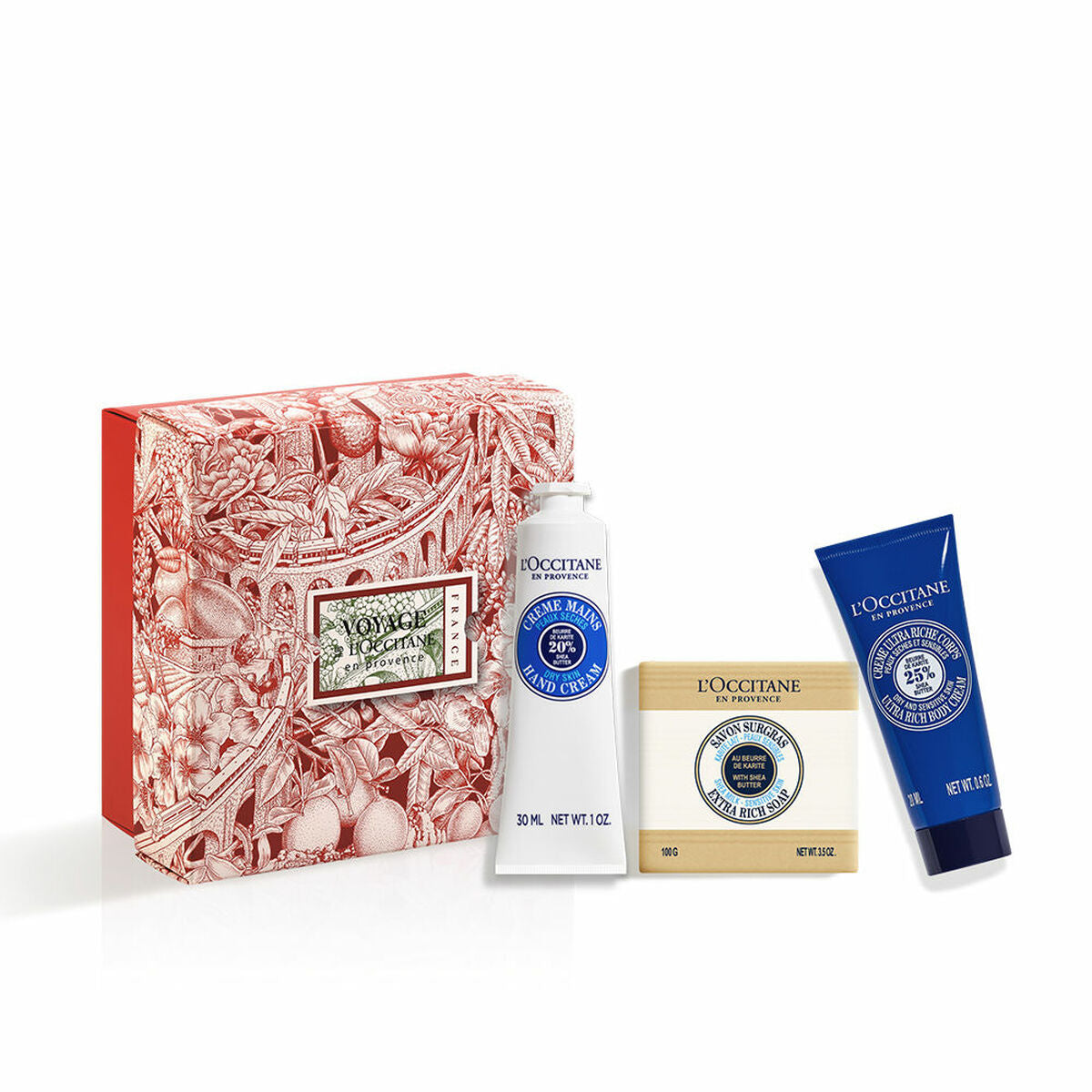 3253581775424 - Unisex-Kosmetik-Set LOccitane En Provence KARITÉ 3 Stücke