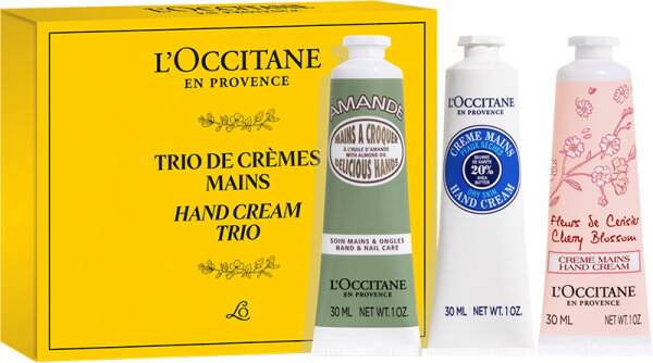 3253582079811 - LOCCITANE Mutliline Handcreme-Trio Set 1 Stk