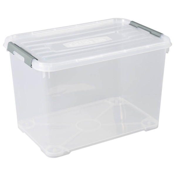 3253920284006 - Organizer CURVER HANDY+ Aufbewahrungsboxen farblos (transparent) Aufbewahrungsbox Aufbewahrung Ordnung Aufbewahrungsbox stapelbar mit Deckel schachtelbar ohne Deckel