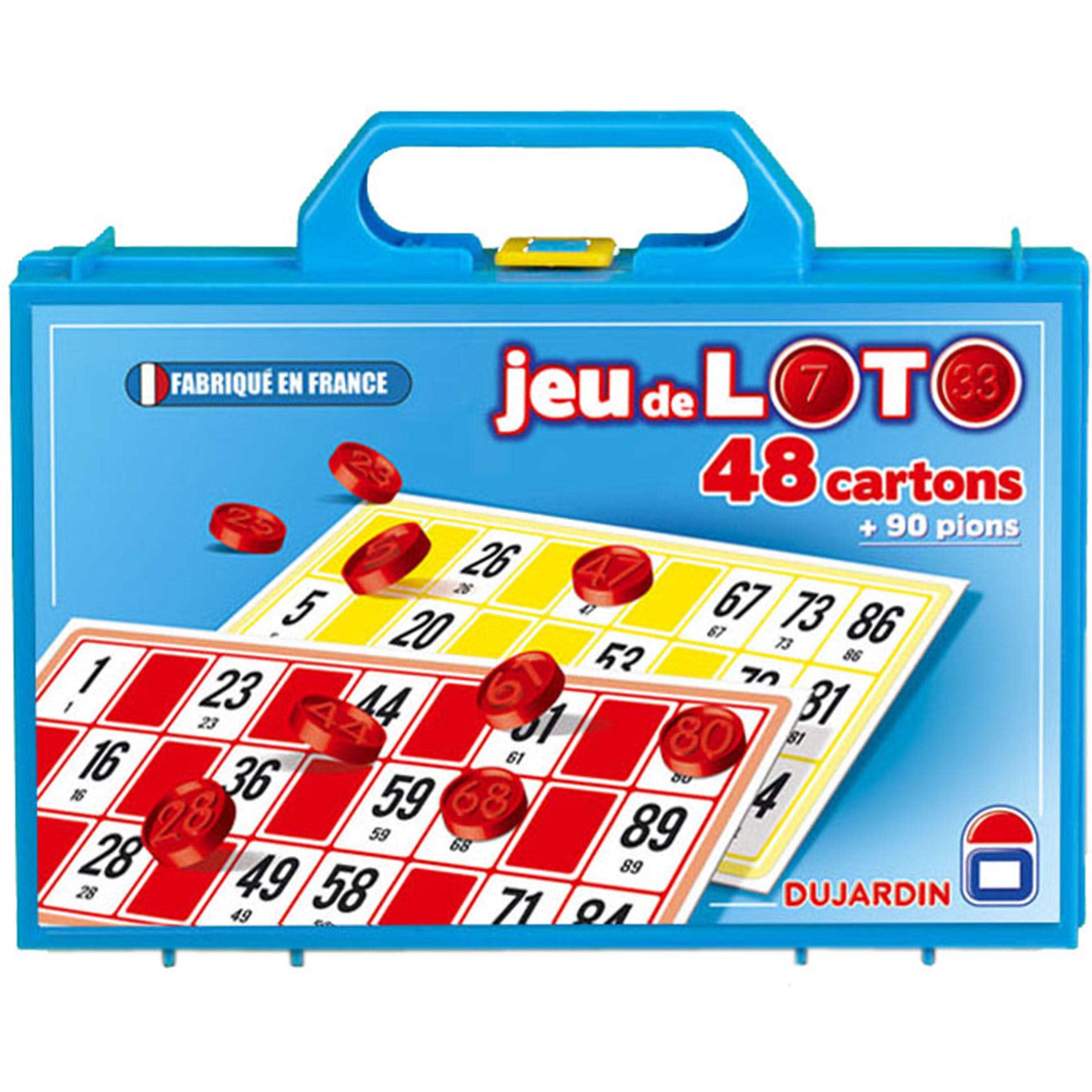 3262190001480 - Gesellschaftsspiele koffer lotto 48 Kartons Dujardin