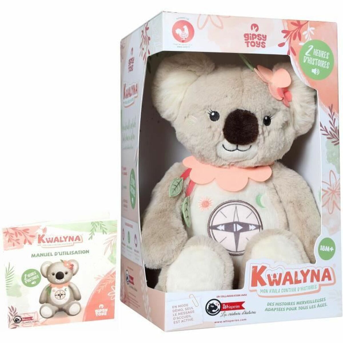 3268060562440 - Plüschtier Gipsy Koala