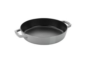 3272340023675 - Pans Bratpfanne mit 2 Griffen 20 cm rund Graphit-Grau Gusseisen