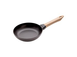 3272340026836 - Pans Bratpfanne mit Holzgriff 20 cm Gusseisen Schwarz