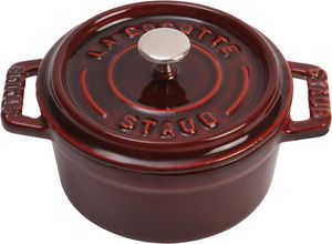 3272341010872 - La Cocotte Mini Cocotte 10 cm rund Grenadine-Rot Gusseisen