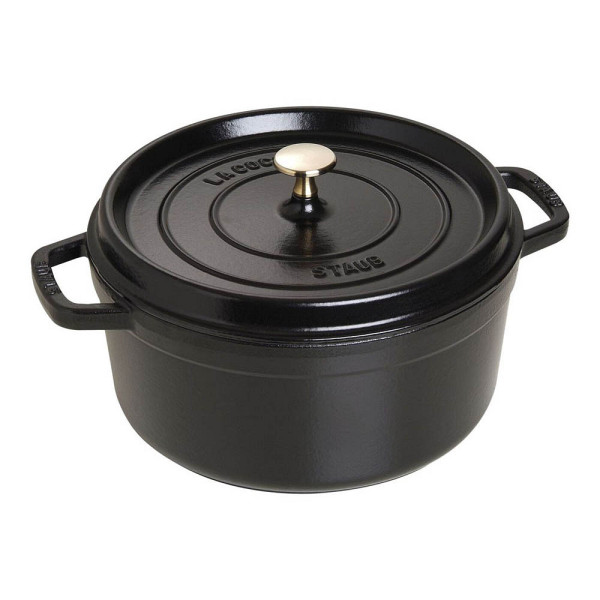 3272341026255 - Bräter STAUB Cocotte Töpfe Gr 525 l + Ø 26 cm + Höhe 167 cm schwarz Bräter robust und langlebig Induktion