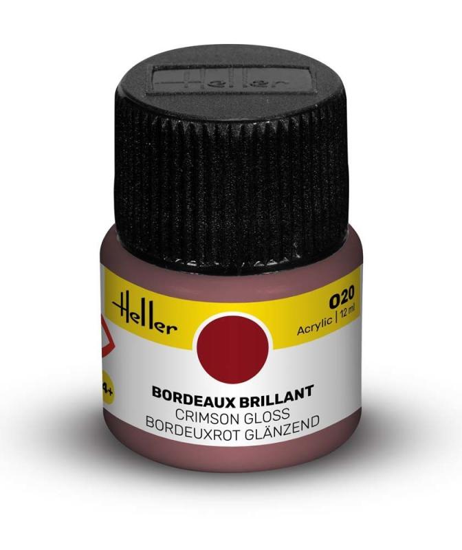 3279510090208 - 020 - Bordeuxrot glänzend [12 ml]