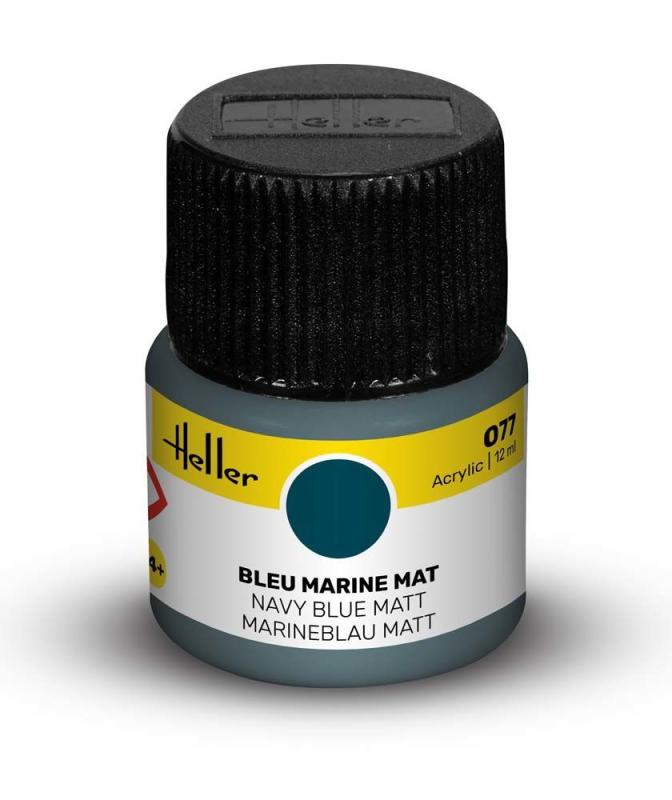 3279510090772 - 077 - Marineblau matt [12 ml]