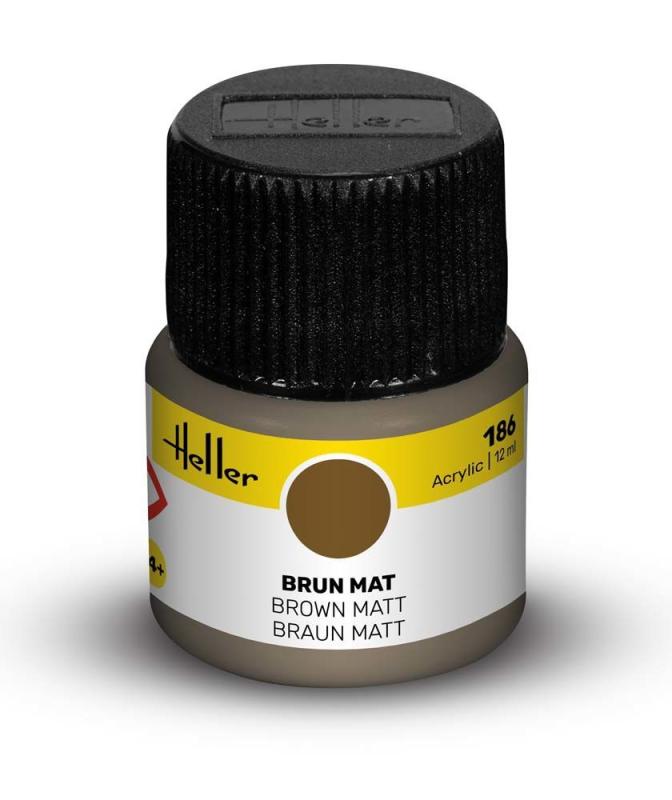 3279510091861 - 186 - Braun matt [12 ml]