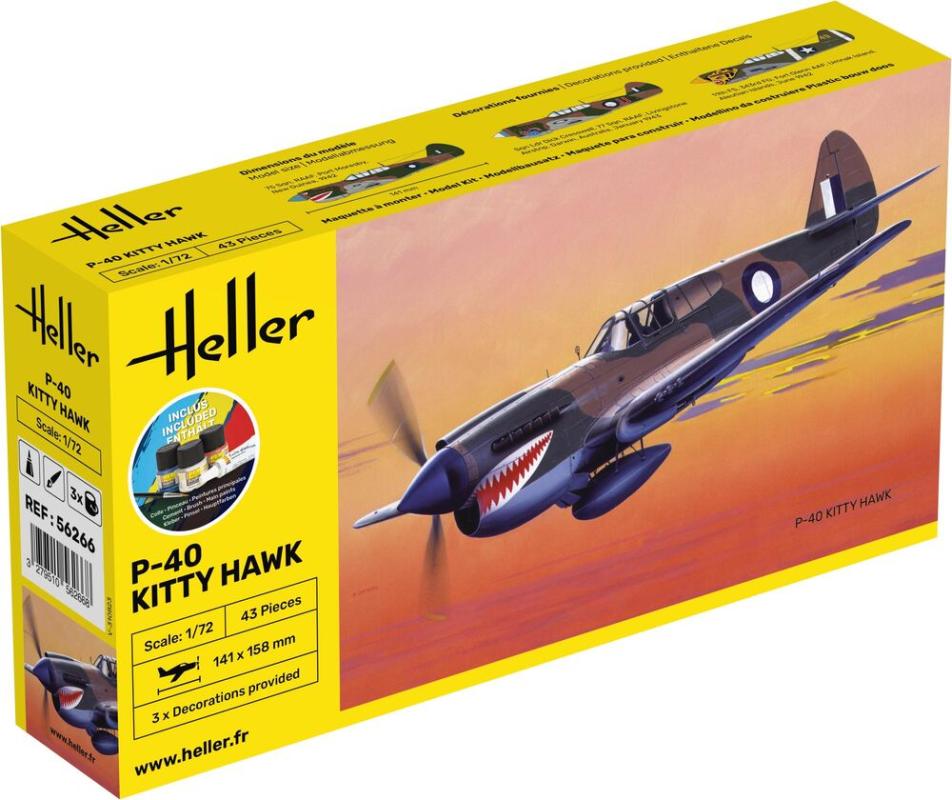 3279510562668 - P-40 Kitty Hawk - Starter Kit 3279510562668 - P-40 Kitty Hawk - Starter Kit