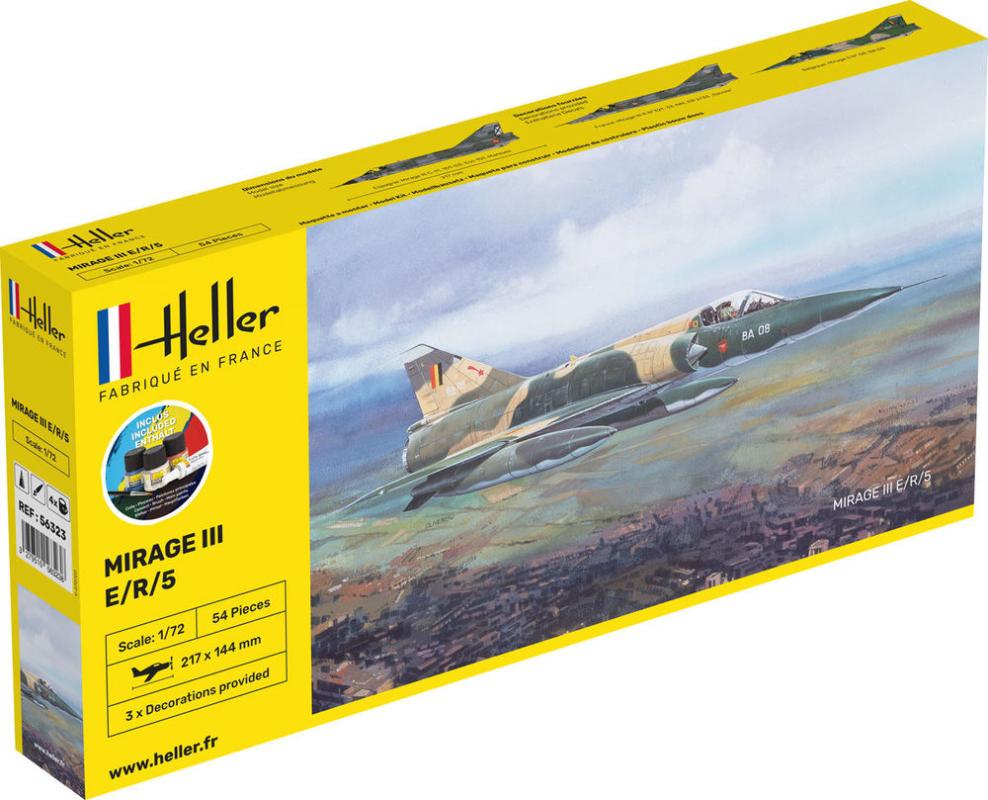 3279510563238 - 56323 - STARTER KIT Mirage III E in 172 3279510563238 - 56323 - STARTER KIT Mirage III E in 172