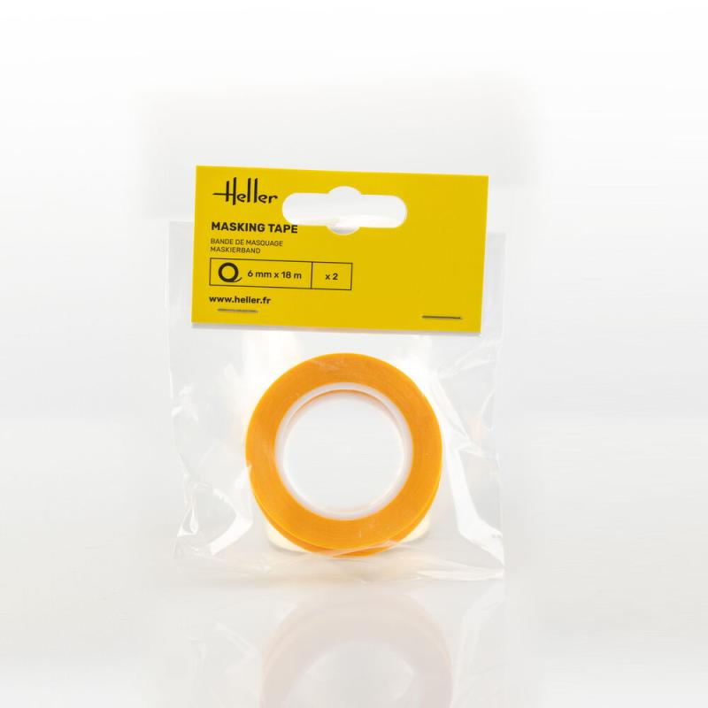 3279510990126 - Masking tape 6 mm x 18 m (2 Stück)