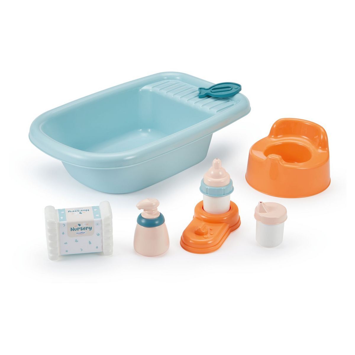3280250007876 - Doll Bath with Accessories