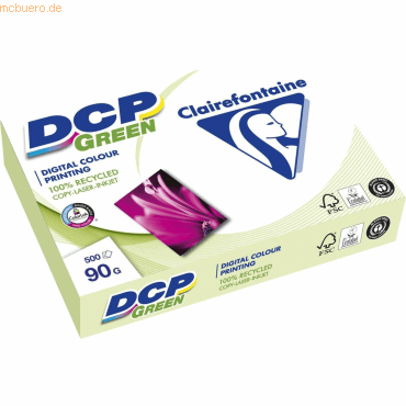 3288580500142 - Kopierpapier DCP Green 50014SC A4 90g weiß 3288580500142 Clairefontaine 3288580500142 - Kopierpapier DCP Green 50014SC A4 90g weiß 3288580500142 Clairefontaine