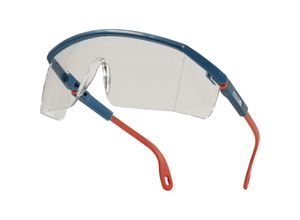 3295249178383 - Schutzbrille kilimand jaro clearab arceau EN166 EN170 blau orange kilimbl inab - Delta Plus