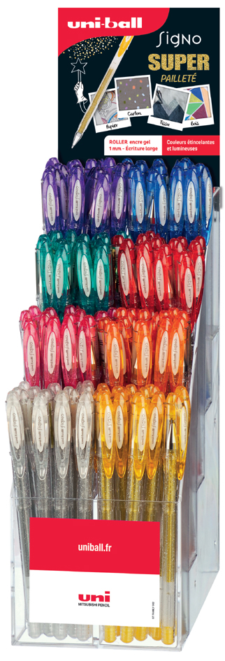 3296280032221 - Gelschreiber SIGNO Glitter 120er Display 3296280032221 - Gelschreiber SIGNO Glitter 120er Display