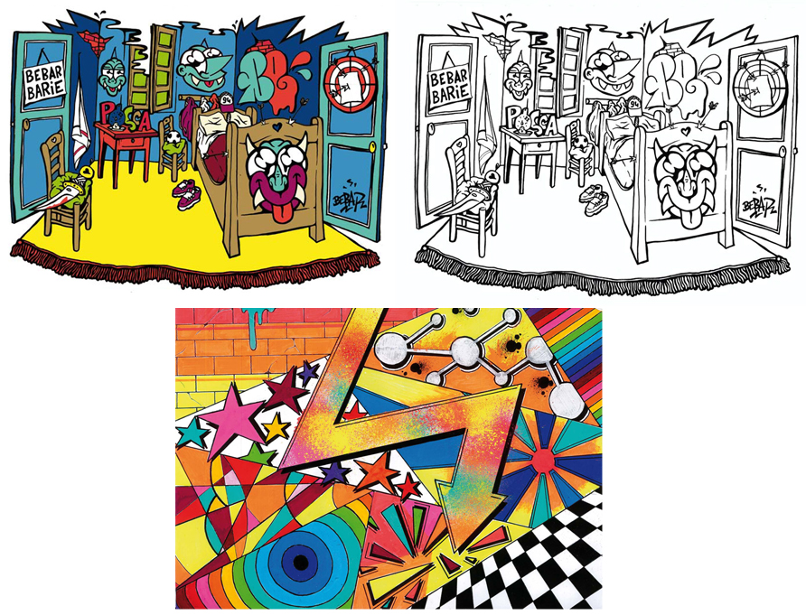 3296280041988 - POSCA Pigmentmarker Street art 20er Metallbox