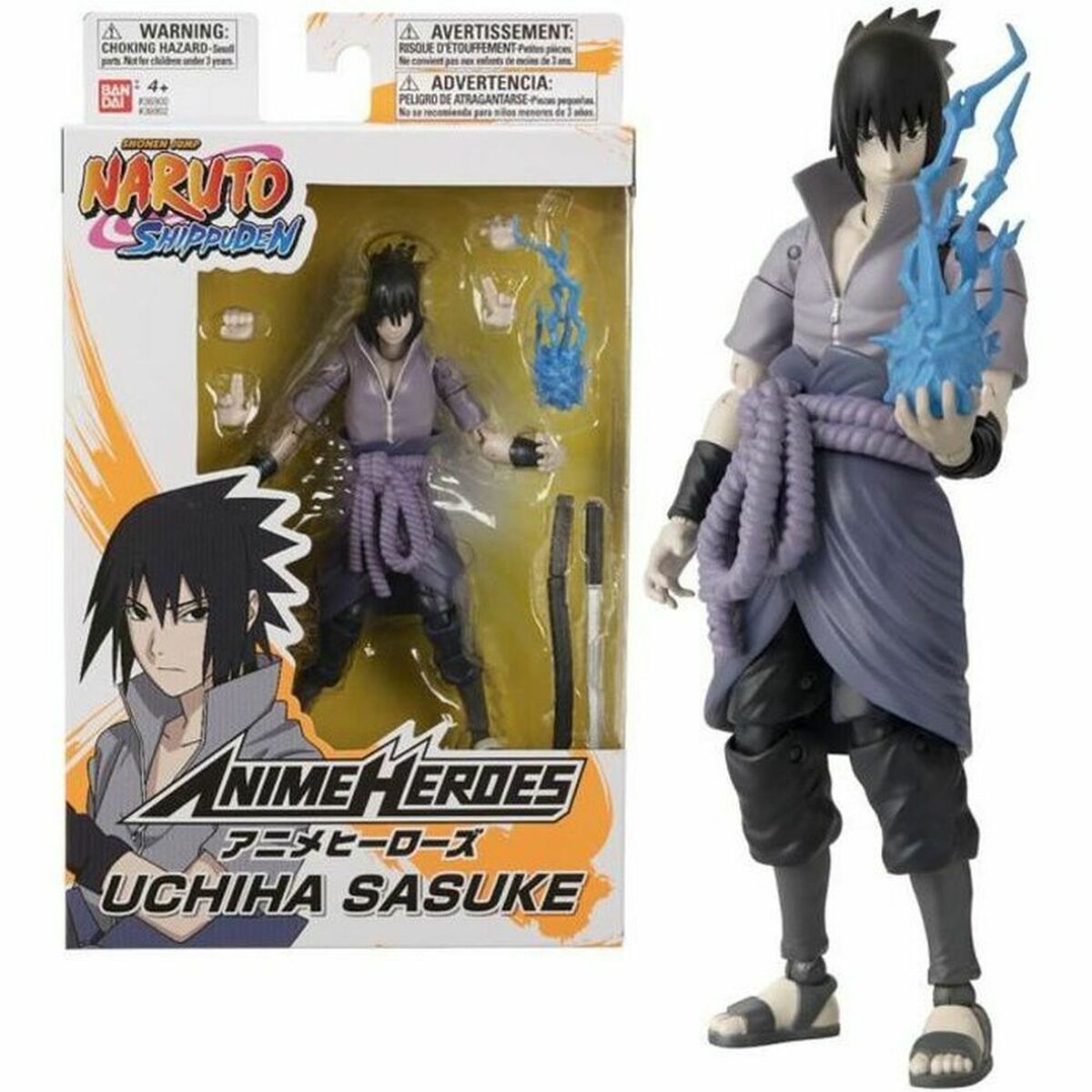 3296580369027 - Actionfiguren Sasuke Uchiwa 17 cm 3296580369027 - Actionfiguren Sasuke Uchiwa 17 cm