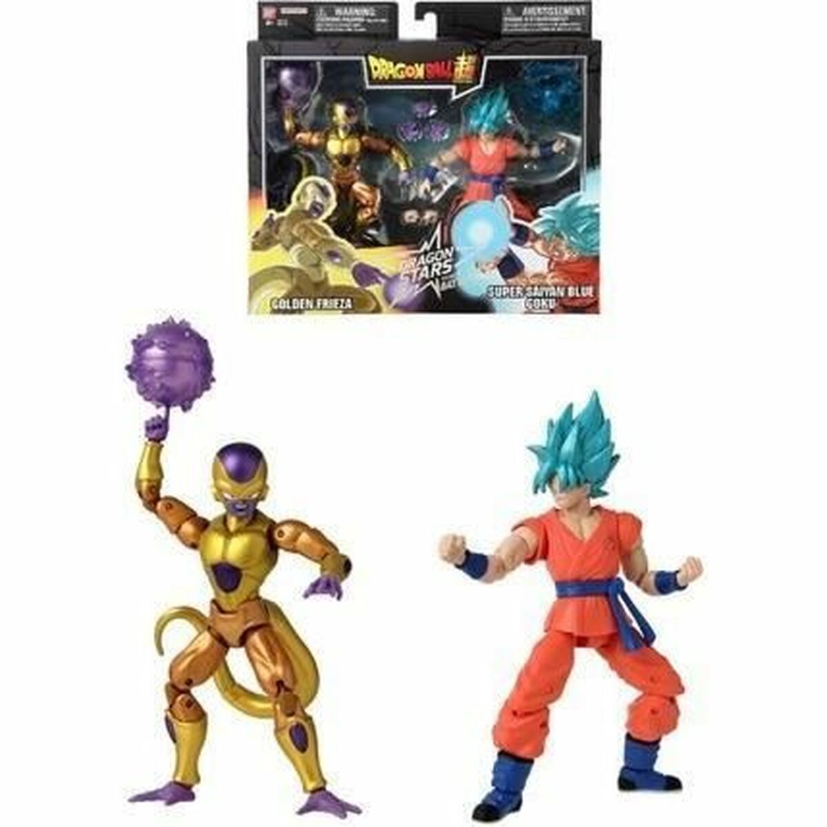3296580371693 - Actionfiguren Super Dragon Stars Golden Frieza vs Super Saiyan Blue Goku 17 cm 3296580371693 - Actionfiguren Super Dragon Stars Golden Frieza vs Super Saiyan Blue Goku 17 cm