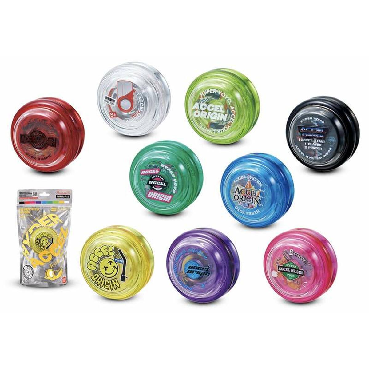 3296580600007 - Yo yo Accel Hyper 11 x 17 x 4 cm 3296580600007 - Yo yo Accel Hyper 11 x 17 x 4 cm