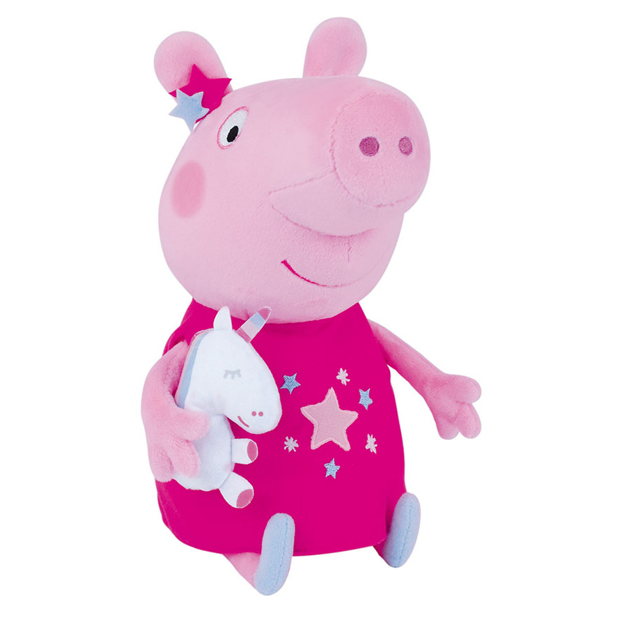 3298060238014 - Plüschtier mit Einhorn-Maskottchen Peppa Pig