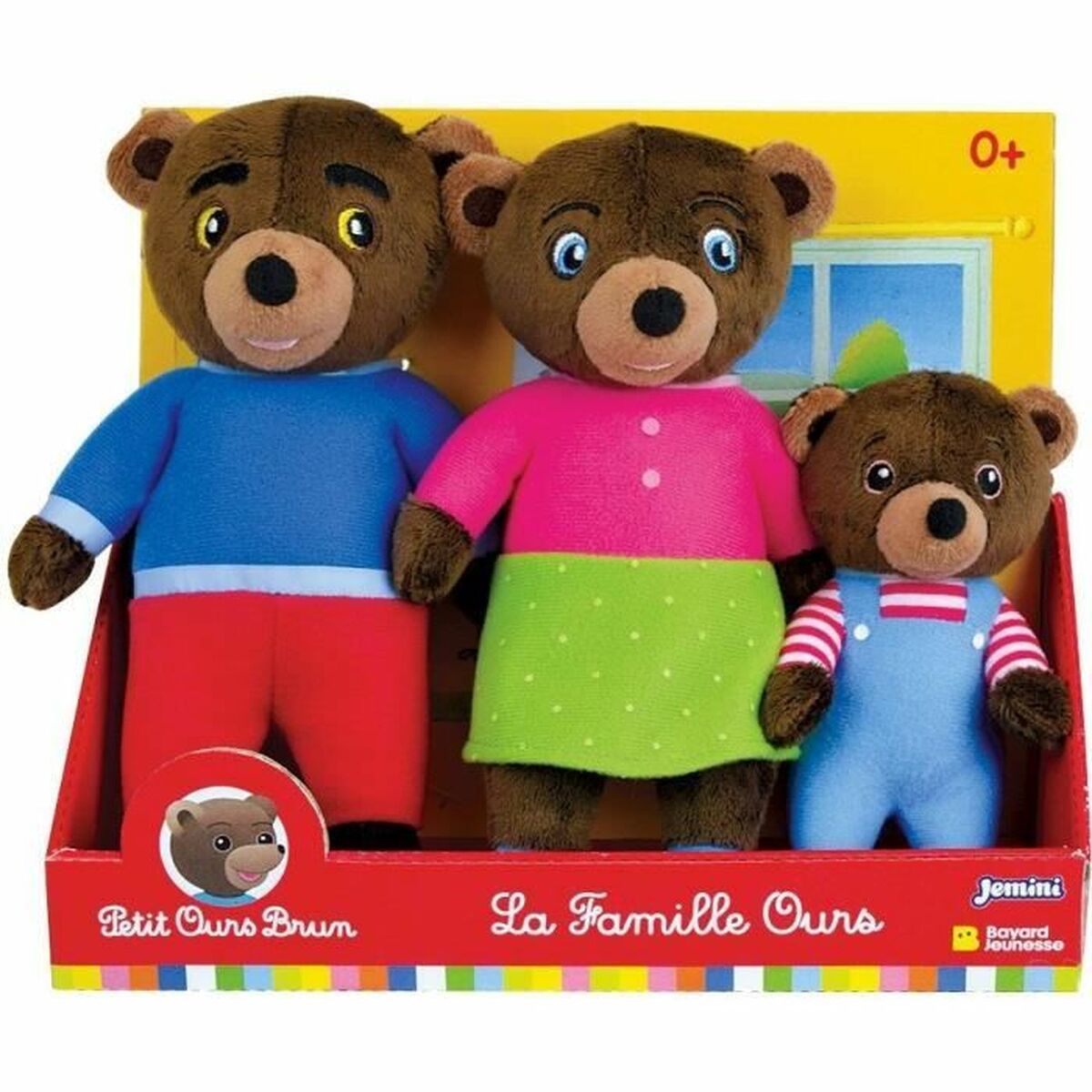 3298060244350 - Plüschtier Braun Plüsch Bär (3 Stücke) 3298060244350 - Plüschtier Braun Plüsch Bär (3 Stücke)