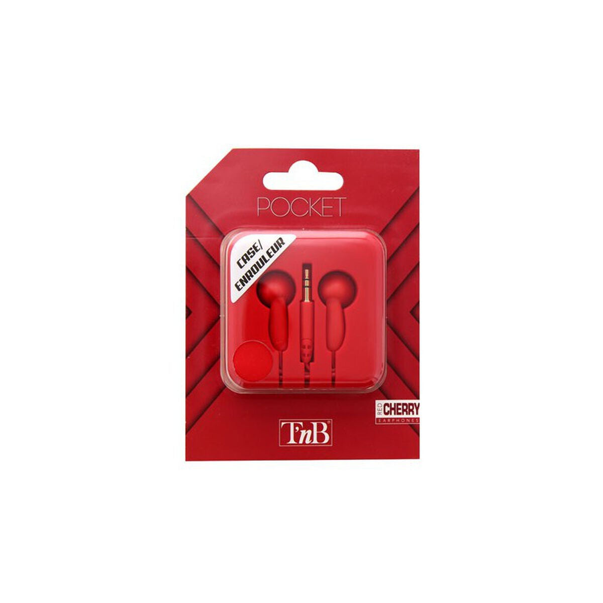 3303170077085 - Kopfhörer TNB POCKET Rot 3303170077085 - Kopfhörer TNB POCKET Rot