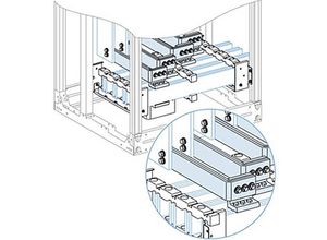 3303430880080 - PrismaSeT-P DECO-DEBRO Verbindung vertikale Sammelschiene bis 1200A mit horizontaler Sammelschiene 80x10mm4polig Inhalt 1 St