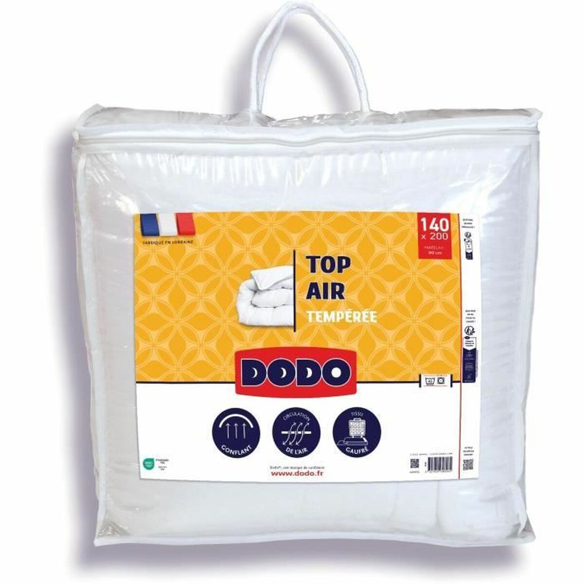3307419698260 - Bettdecke Top Air Weiß 300 g m² 140 x 200 cm 3307419698260 - Bettdecke Top Air Weiß 300 g m² 140 x 200 cm