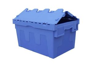 3321369958243 - Viso - DSW5536 Klappdeckelbox (b x h x t) 600 x 320 x 400 mm Blau 1 St