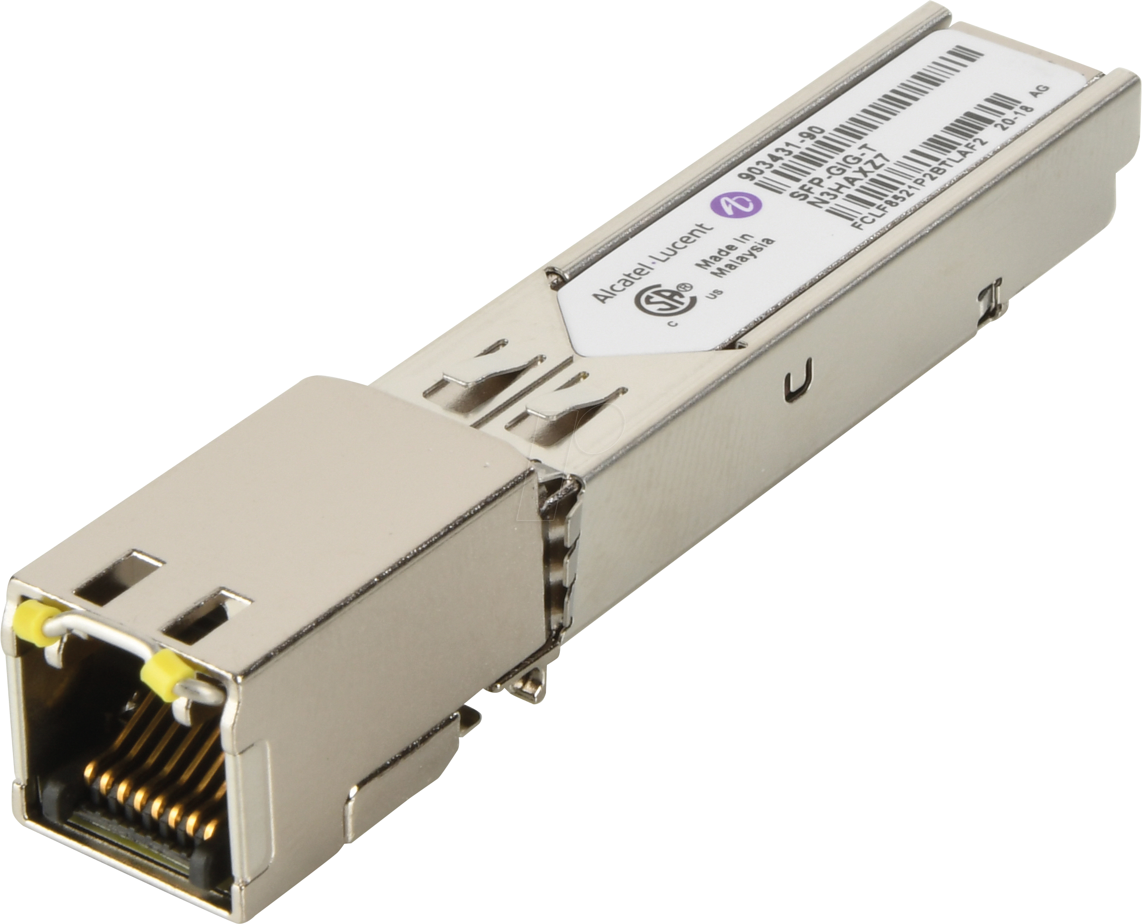 3326744958221 - Alcatel-Lucent - SFP (Mini-GBIC)-Transceiver-Modul - 1GbE - 1000Base-T - RJ-45 - für Alcatel-Lucent OmniSwitch 6855-14 6855-24 6855-P14 6855-U10 6855-U24