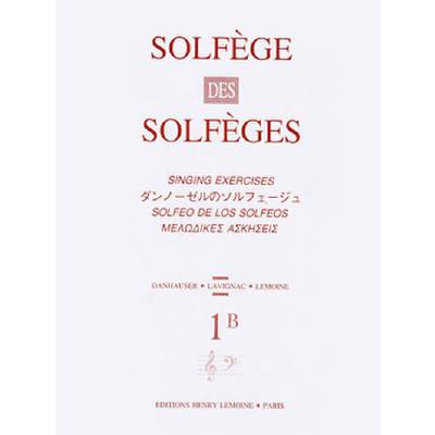 3327850098313 - Solfege des solfeges 1b avec accompagnement