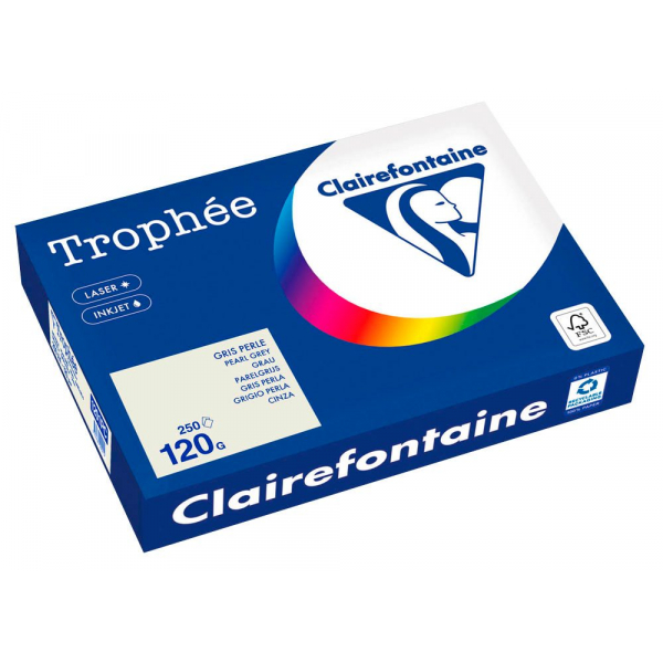 3329680000214 - Kopierpapier Trophée grau DIN A4 120 gm² 250 Blatt 3329680000214 250 Blatt