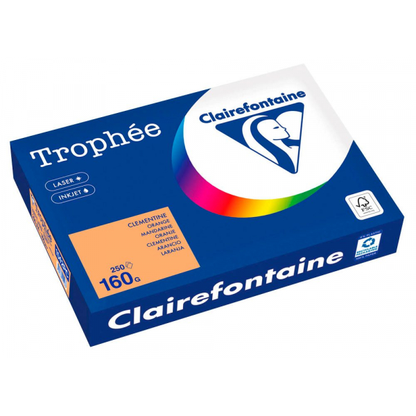 3329680002287 - Kopierpapier Trophée mandarin DIN A4 160 gm² 250 Blatt 3329680002287 250 Blatt