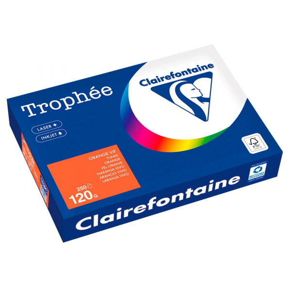 3329680003468 - Kopierpapier Trophée orange DIN A4 120 gm² 250 Blatt 3329680003468 250 Blatt