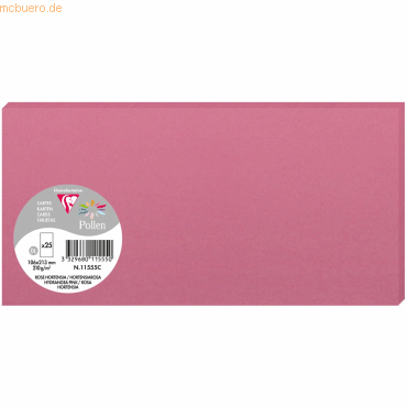 3329680115550 - 10 x Karte Pollen DINlang 210g VE=25 Stück hortensienro 3329680115550 - 10 x Karte Pollen DINlang 210g VE=25 Stück hortensienro