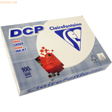 3329680186109 - Kopierpapier DCP 1861C elfenbein A4 100g 500 Blatt 3329680186109 Clairefontaine