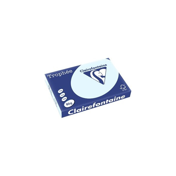 3329680188103 - Kopierpapier Trophee 1881C hellblau pastell A3 80g  3329680188103 500 Stück