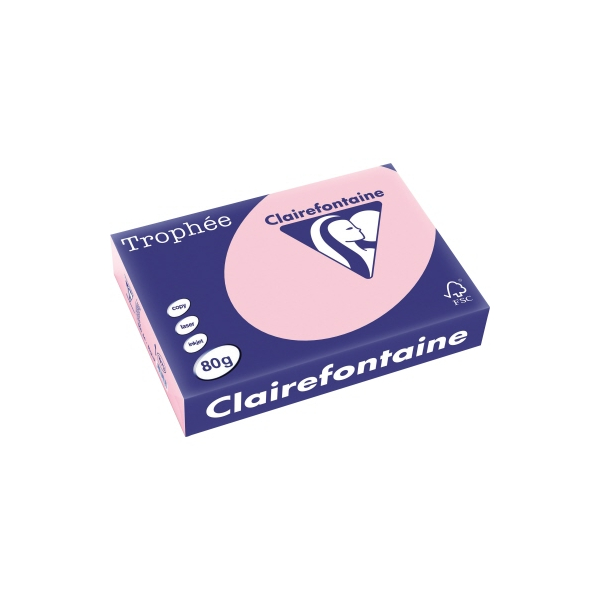 3329680197303 - Kopierpapier Trophee 1973C pink pastell A4 80g  3329680197303 500 Stück