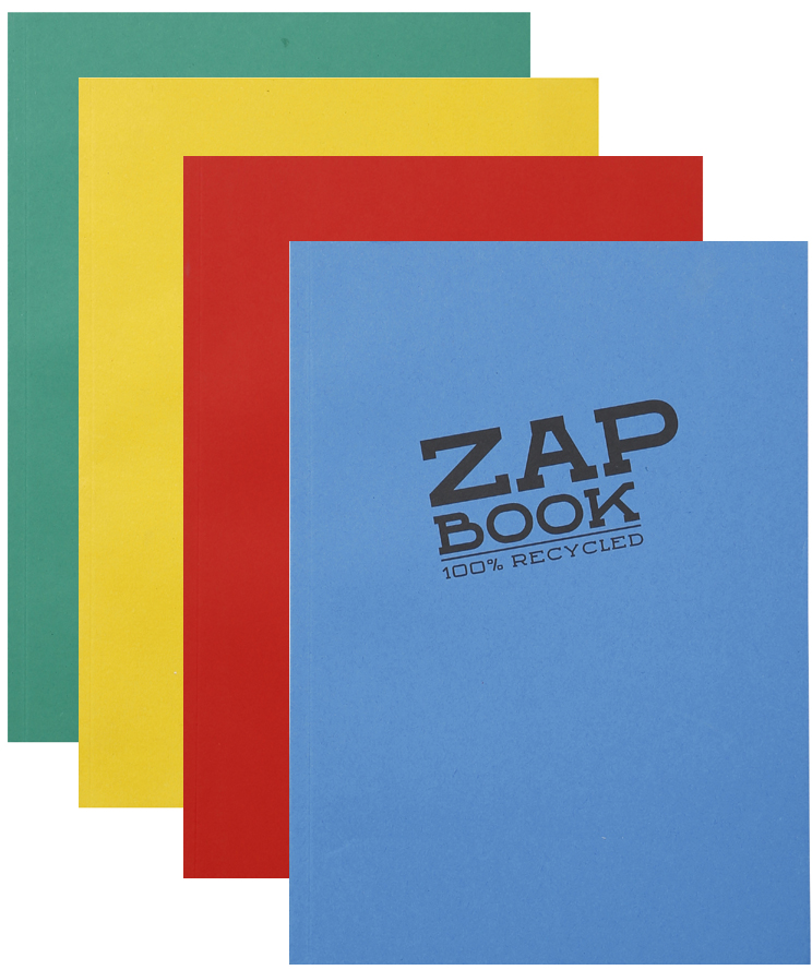 3329680335408 - Skizzenblock ZAP BOOK DIN A4 80 g qm