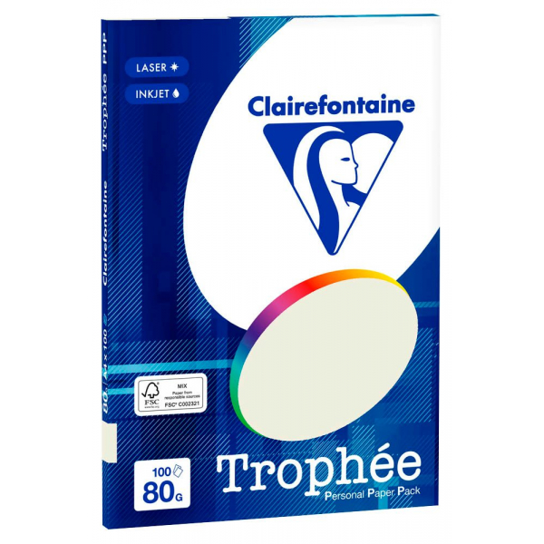 3329680411805 - Kopierpapier Trophée grau DIN A4 80 gm² 100 Blatt 3329680411805 100 Blatt